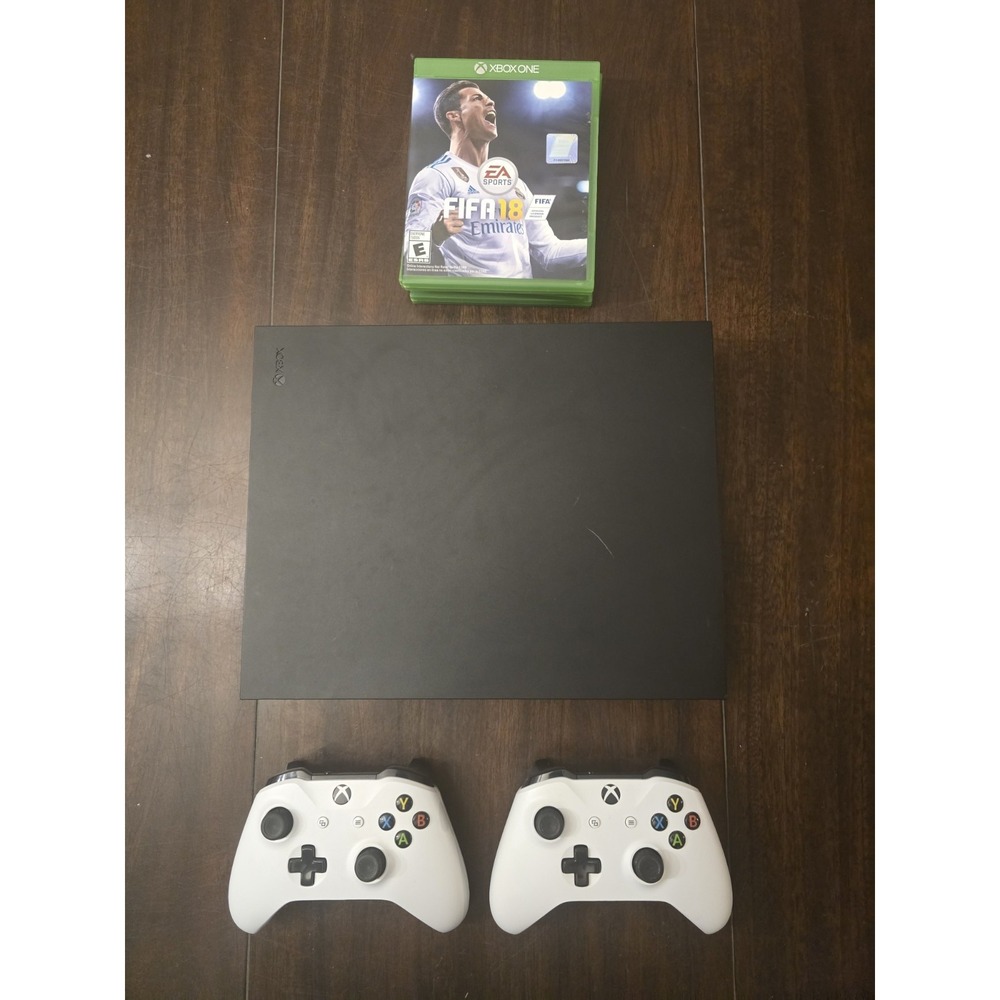 Microsoft XBox One X 1TB Console Video Game System Bundle‎ 4K Ultra HD